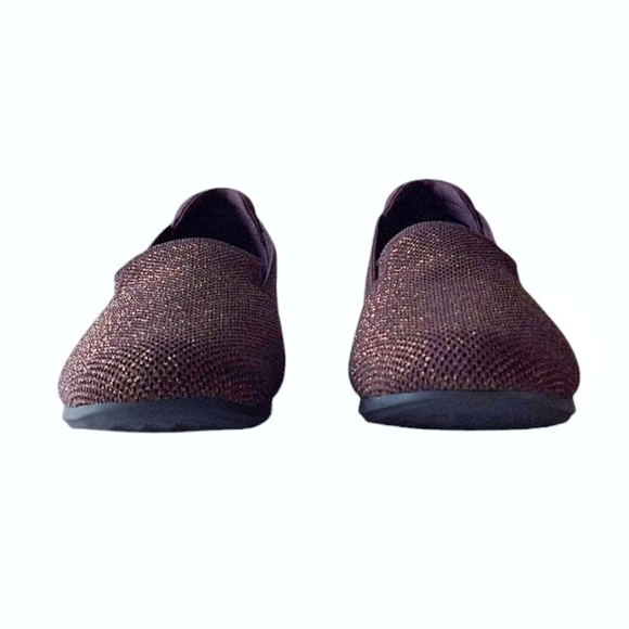 Clarks Cloudsteppers Carly Dream Flats Burgundy 9W Wide - Picture 4 of 8